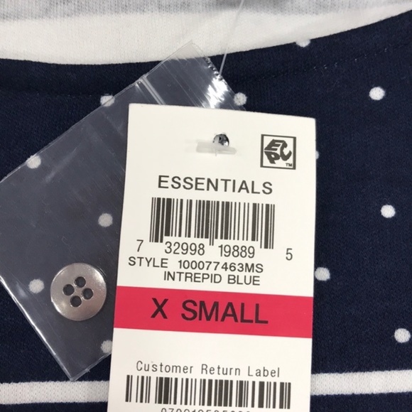 Karen Scott Sport Colorblocked Striped Top - Picture 5 of 5